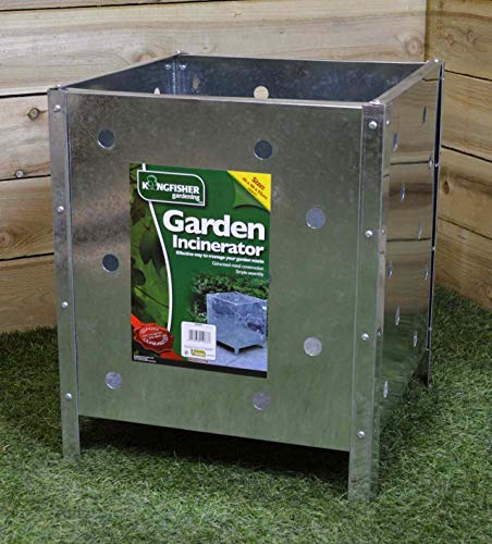 Kingfisher SINSIN Square Incinerator - Silver