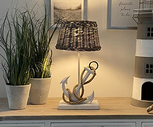 Grafelstein Lampada da tavolo a forma di ancora in...