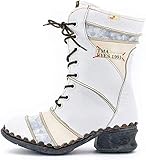  TMA Damen Winter-Stiefel 5199 Silberweiß 39
