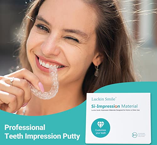 Image of Teeth Impression Putty Silicone Material Tray Teeth Molding Kit for Impression Kit Medium
