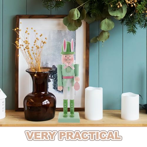 Casse-Noisette Lapin de Pâques Bois Décoration Table Printemps