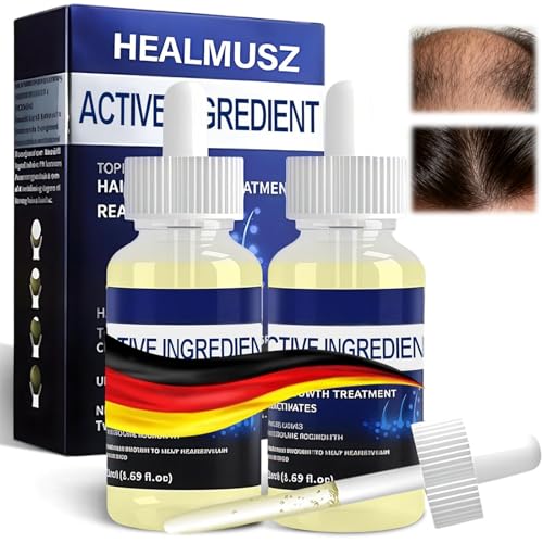 2 Piezas 50ML Serum Anticaida para el Cabello, Nutre el Cuero Cabelludo, Fortalece el Cabello, Nutre el Acelerar Crecimiento del Cabello, Fácil de aplicar para Hombres y Mujeres