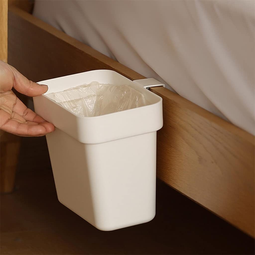 Wall Mounted Trash Bin Waste Bin Kitchen Garbage Can Dustbin Recycle Bin for Cupboard Kitchen Cabinet Toilet Bedroom Home