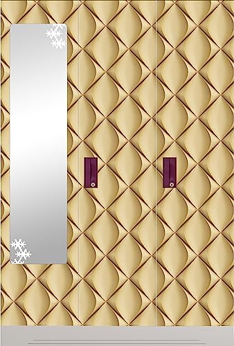 Image of CABANA HOMES PVC Self-Adhesive Wallpaper, Wall Panel Design, 45 x 125 cm, 2 Rolls (12 sq. ft) Made in India