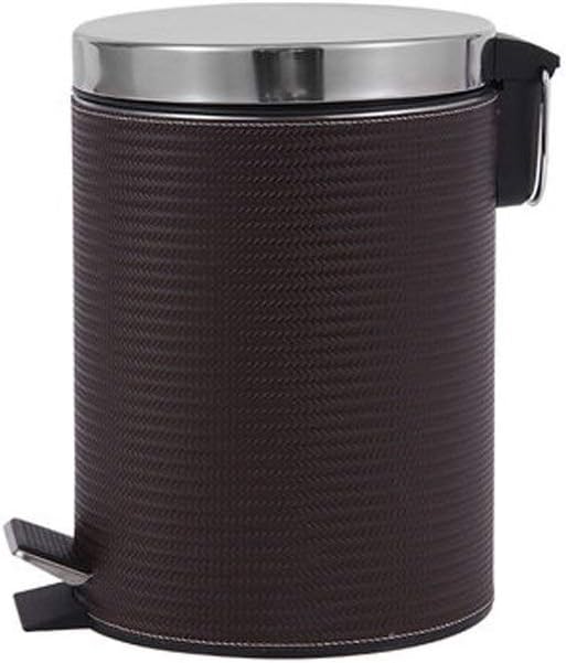 BAWHO Trash Bin Stainless Steel Step Trash Can with Odor Control System, 8Liter Pedal Garbage Bin for Kitchen, Office, Home BAWHO Trash Bin Stainless Steel Step Trash Can with Odor Control System, 8Liter Pedal Garbage Bin for Kitchen, Office, Home