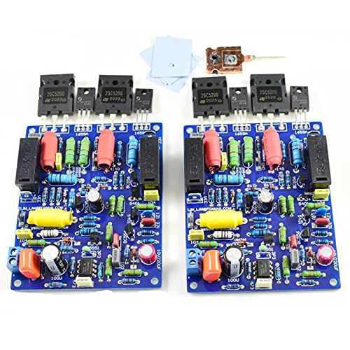 Assembled QUAD405 Dual Audio Power Amplifier Board 2SC5200 230V15A 100W Power Tube