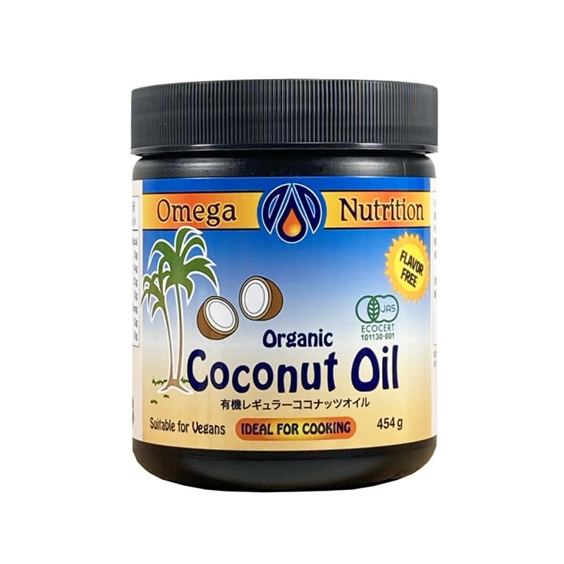 Omega Nutrition Coconut Oil, 454-Grams