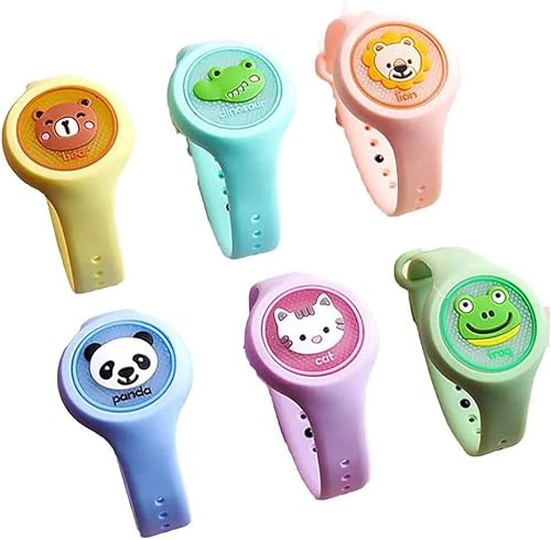 Pulseira Tipo Relógio Infantil Repelente de Mosquitos