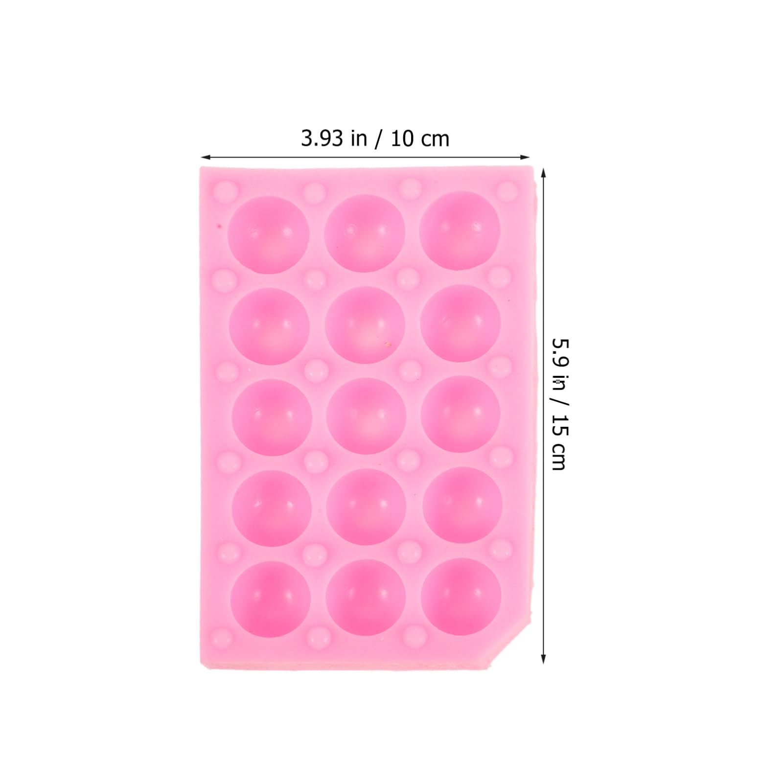 Amosfun 5 Juegos Gastronomía Molecular Molde Foie Gras Francés Accesorios Estaño Mini Gelatina Barra Dulce Moldes Revestimientos Molde Para Mousse Molde Para Galletas Gel De Sílice Rosy