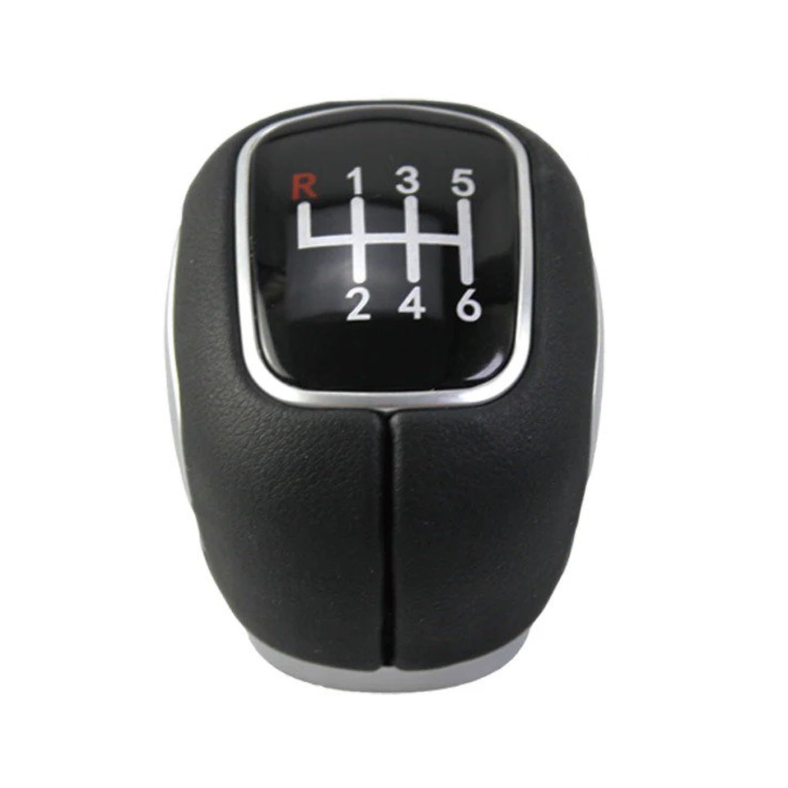 tusgt Gear Shifter Knob Head for Mitsubishi for Outlander for Lancer IX for Evolution Car 5/6 Speed Manual Gear Shift Knob Lever HeadBall Accessories(6 Speed-red 12mm)