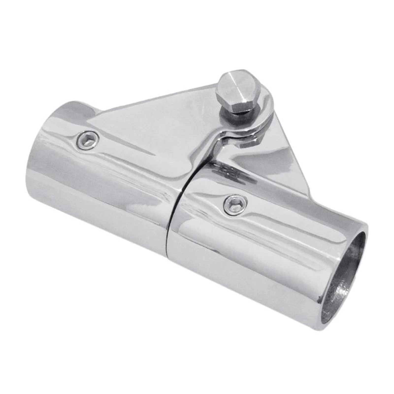PPQIRU 2 PCS Stainless Steel Rotating Joint For Marine Tubing Canopies Yacht Fittings For Bedroom(22mm)