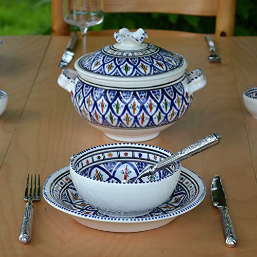 Soupière Bakir bleu