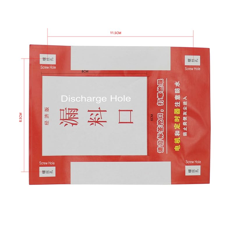 Alimentador automático de pollo, embudo de pellets para palomas, pollo, pato, paloma, alimentador automático de pollo, paloma, 200-900 g/minuto