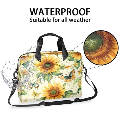Bolsa vintage para laptop 16 pulg, maletín delgado miniatura 3