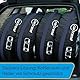 cartrend Reifentaschen-Set, Reifenschutzhülle, 4-teilig, wasserabweisend, waschbar, schwarz-rot, für sauberen Transport und sichere Aufbewahrung