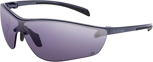 Miniatura 1 de Bollé Safety Standard Issue, SILIUM+ Protección ocular para militares, tácticos y socorristas con revestimiento antivaho platino, marco negro