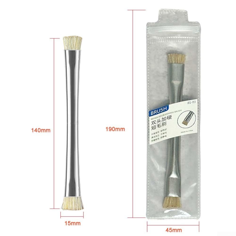 Brosse à souder pour circuits intégrés ElectronFor conçue pour nettoyer les circuits imprimés et les pièces de téléphone portable avec soin