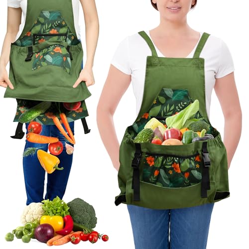 Gardening Apron with Quick Release Pockets - Water Resistant