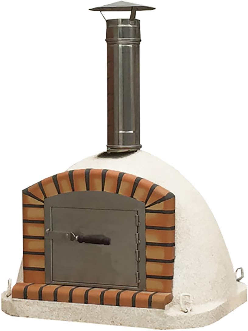 Outdoor Wood Fired Pizza Oven 70cm Brick Garden Oven