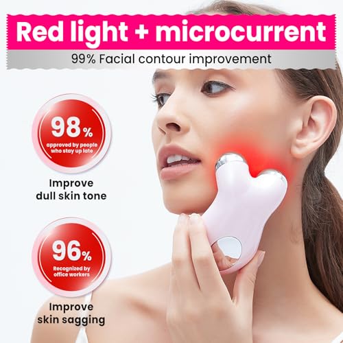 جهاز ميكروكيرنت للوجه، احدث تقنيات الضوء الاحمر، يعزز القدرة على رفع الوجه وشد البشرة، معدات تجاعيد الوجه، جهاز فوتون ذكي دقيق التيار، الموديل: EP-300.