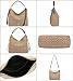 Coach Outline Signature Celeste Convertible Hobo in Khaki/Brown, F58327 IMC7C