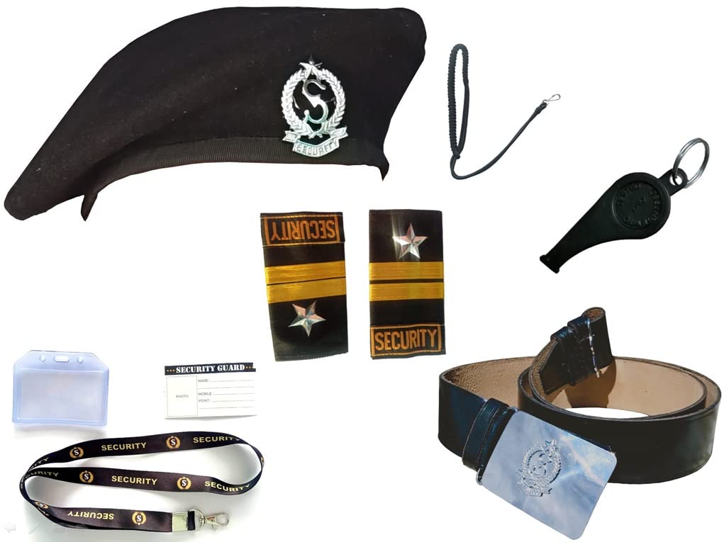 Security Guard Accessories with Beret Cap, Set-image-28