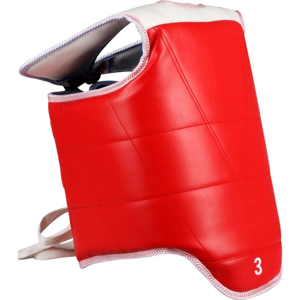Pectoral de boxe Sanfly avec protection intégrale pour karaté et arts martiaux
