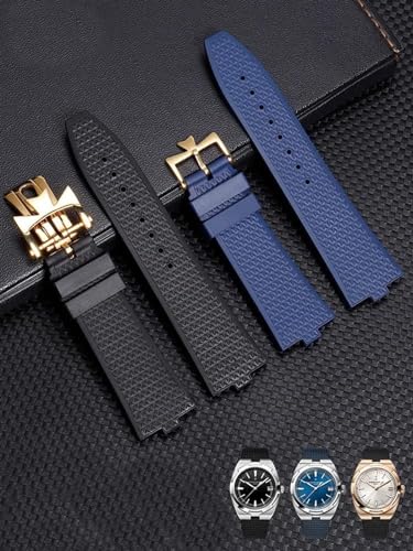 Sangle de montre fluororubber 7mm d'exception pour interface convexe 4500V - 5