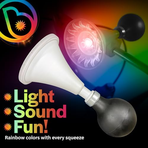 Brightz Bocina para Bicicleta LED Cambia Color, Bocina Suave para Niños miniatura 2