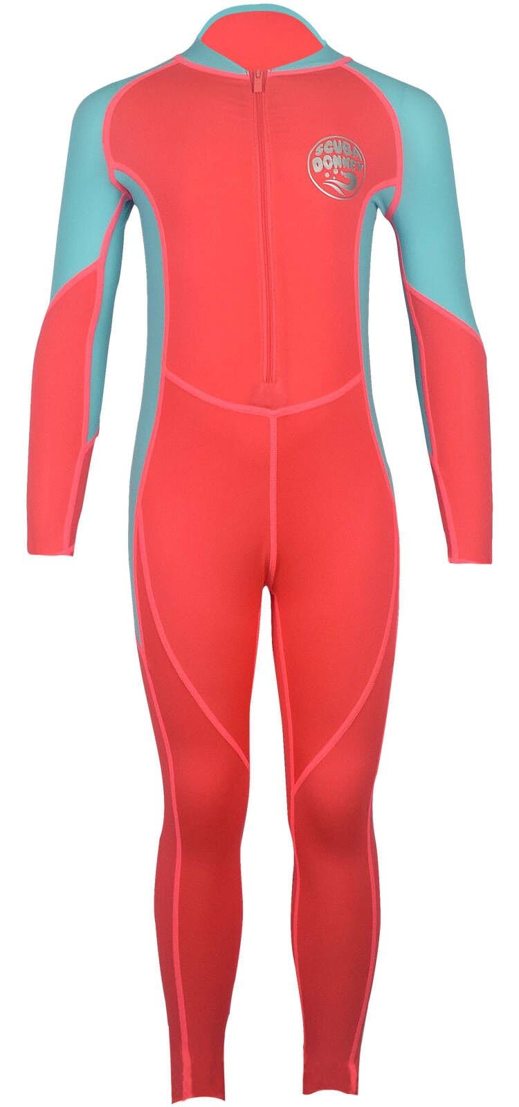 Youth Girls Boys One Piece Water Sports Sun Protection Rash Guard UPF 50+ Long Sleeves Full Suit Swimsuit Wetsuit