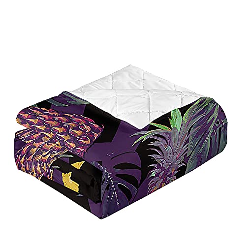 Couvre-lit matelassé en microfibre lavable pour simplifier l'entretien de votre lit - 6