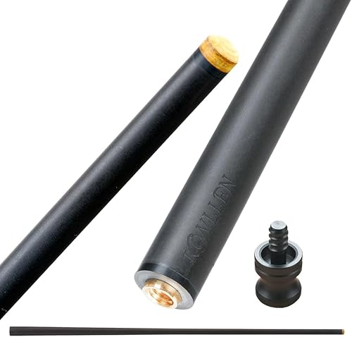 Vista 14 de KONLLEN Carom - Juego de taco de billar de 3 cojines con estuche