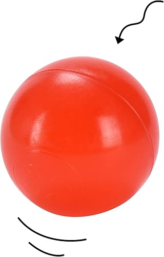 Miniatura 5 de Amazaque - Juego a granel de bolas inflables y de hoyo para niños, pequeñas mini bolas de neón de goma coloridas para regalo de cumpleaños, premios