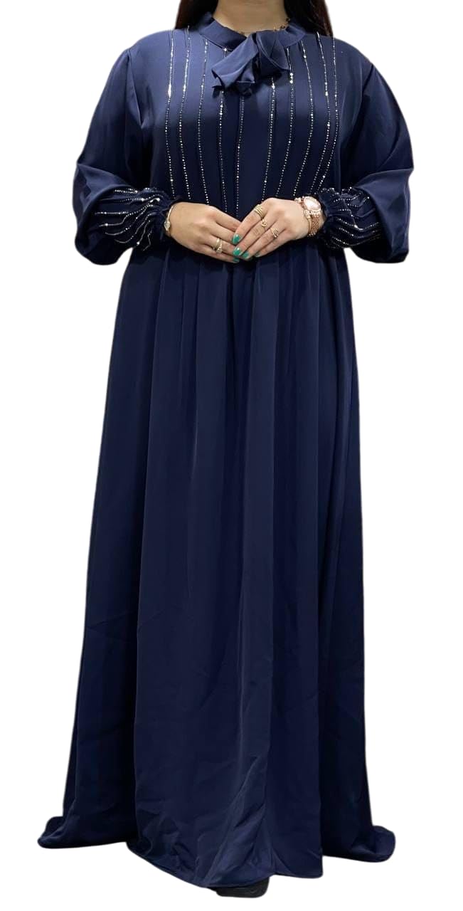 GenericBlue Color nag wala Burqa Free Size Mein Suitable up to 65kg Body Weight