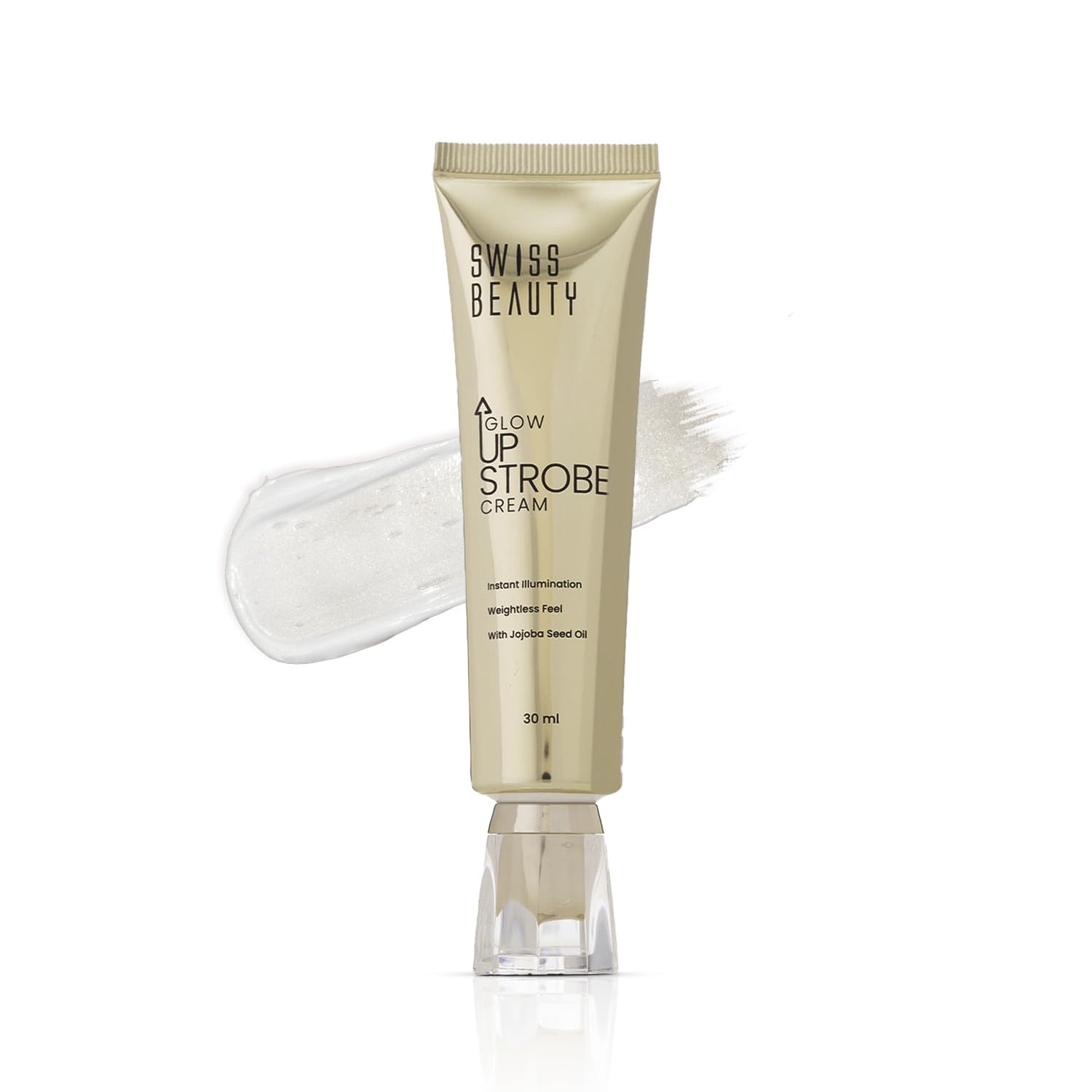Swiss Beauty Glow Up Strobe Cream | Shade- Moonlit Glow, 30ml-image-46