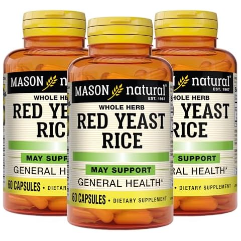 MASON NATURAL Red Yeast Rice Cover