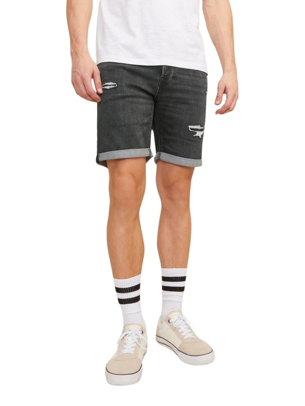 Jack & Jones Pantalones Vaqueros Cortos para Hombre