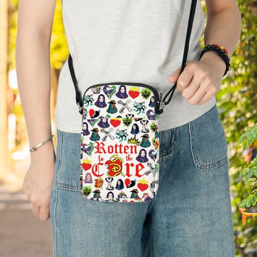 LEVLO Jay Crossbody Bag Carlos Fans Gift Rotten to the Core Mal Shoulder Bag Jay & Mal Movie Merchandise4