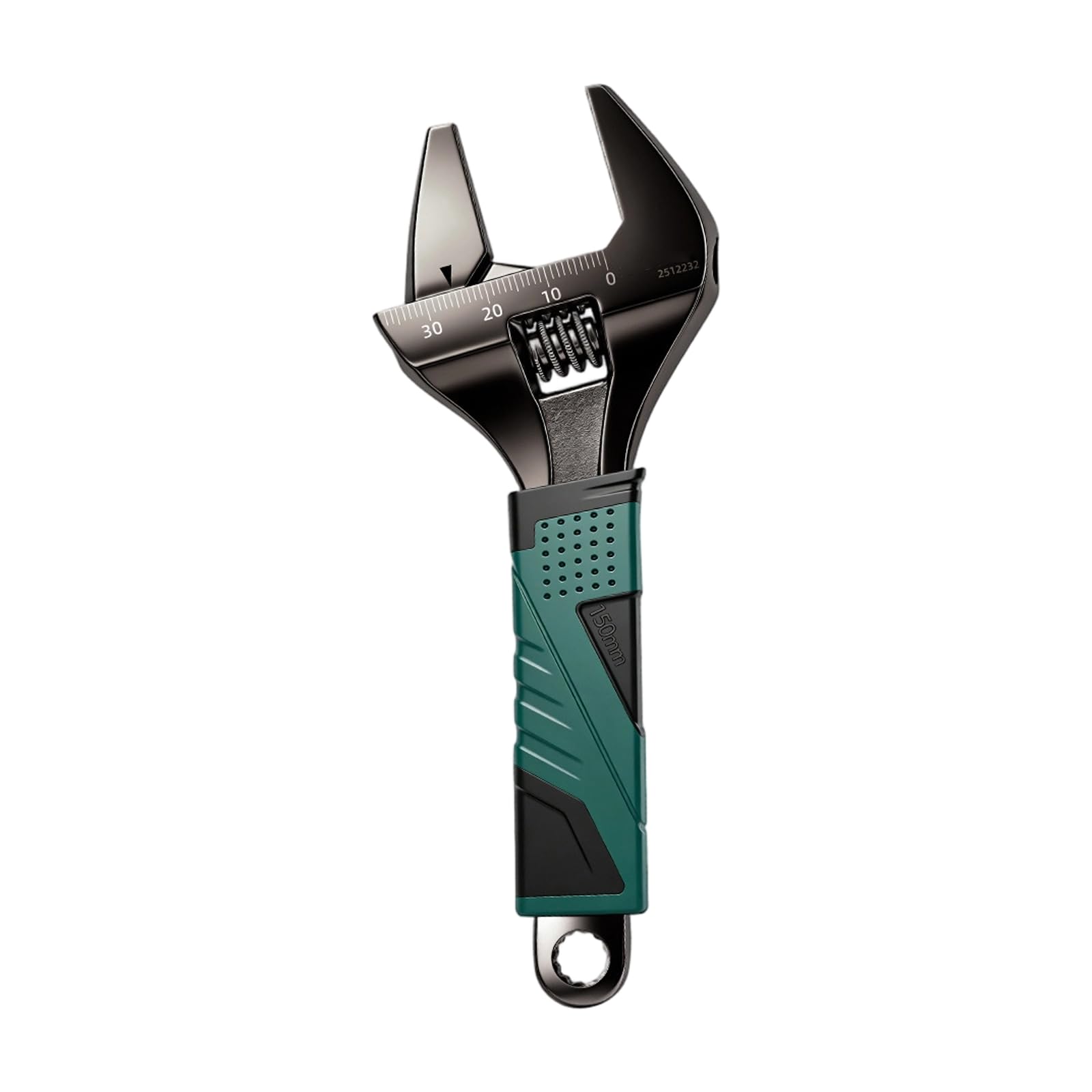 Ljhnba 6 Inches Duty Adjustable Wrench With Accuracy Scale And Antislip Grip For Industrial Maintenance And Diyer Projects Wide Capacity Adjustable Wrench