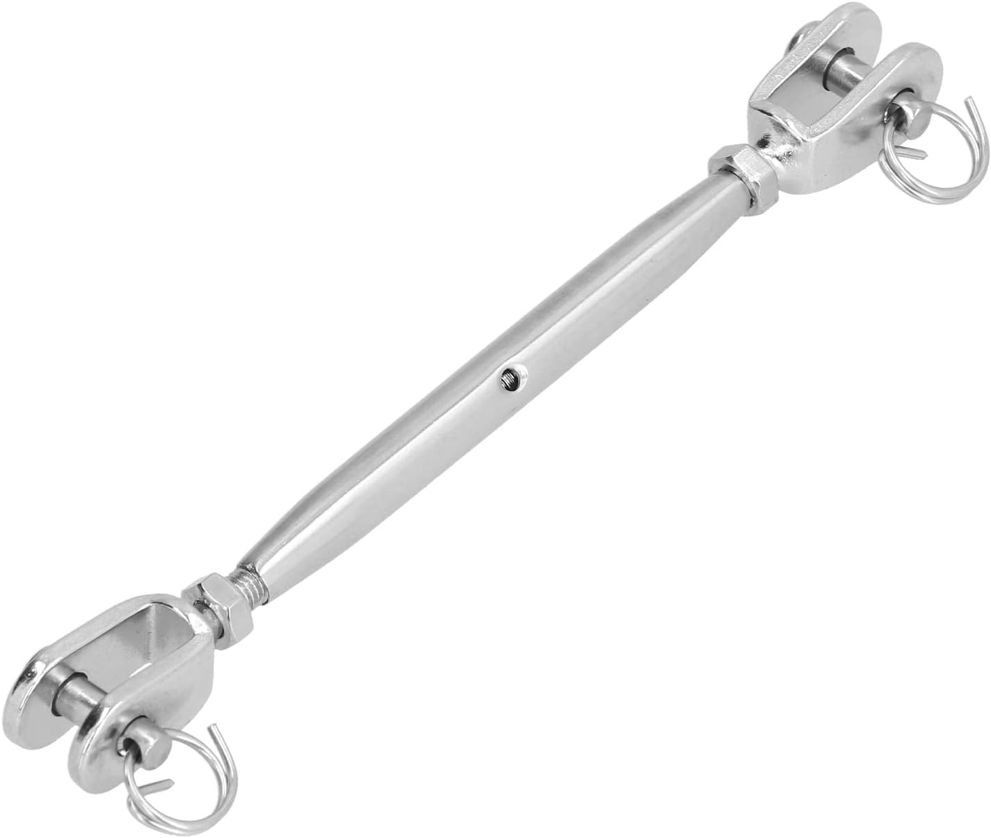 Cable Railing Kit, Deck Cable Railing Kit Stainless Steel Cable Railing Kit Turnbuckle Hook Porch Railing Kit and Eye Cable Wire Rope Tension (M5) (M6)