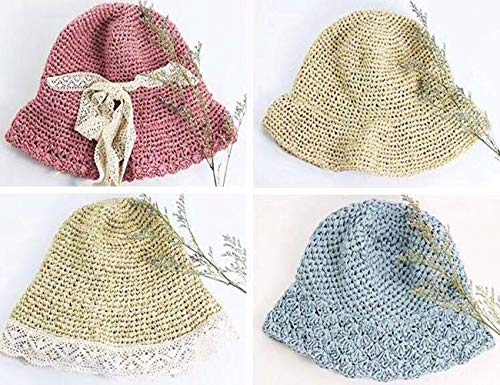 Image of NICEEC 3 Skeins Kraft Paper Yarn 474yds /5.3oz - Beige | Crochet & Knit, DIY Project Starter Kit,Handbag,Sun Hat,Shoes, Shopper Bag