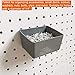 FRIMOONY Pegboard Hooks Assortment with Pegboard Bins, Peg Locks, for Organizing Tools, 80 Piece