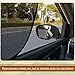 2 Pack Universal Car Window Shade for Baby, Kids, and Pets - Side Sun Visor, UV Rays Protection - Perfect for Van, SUV