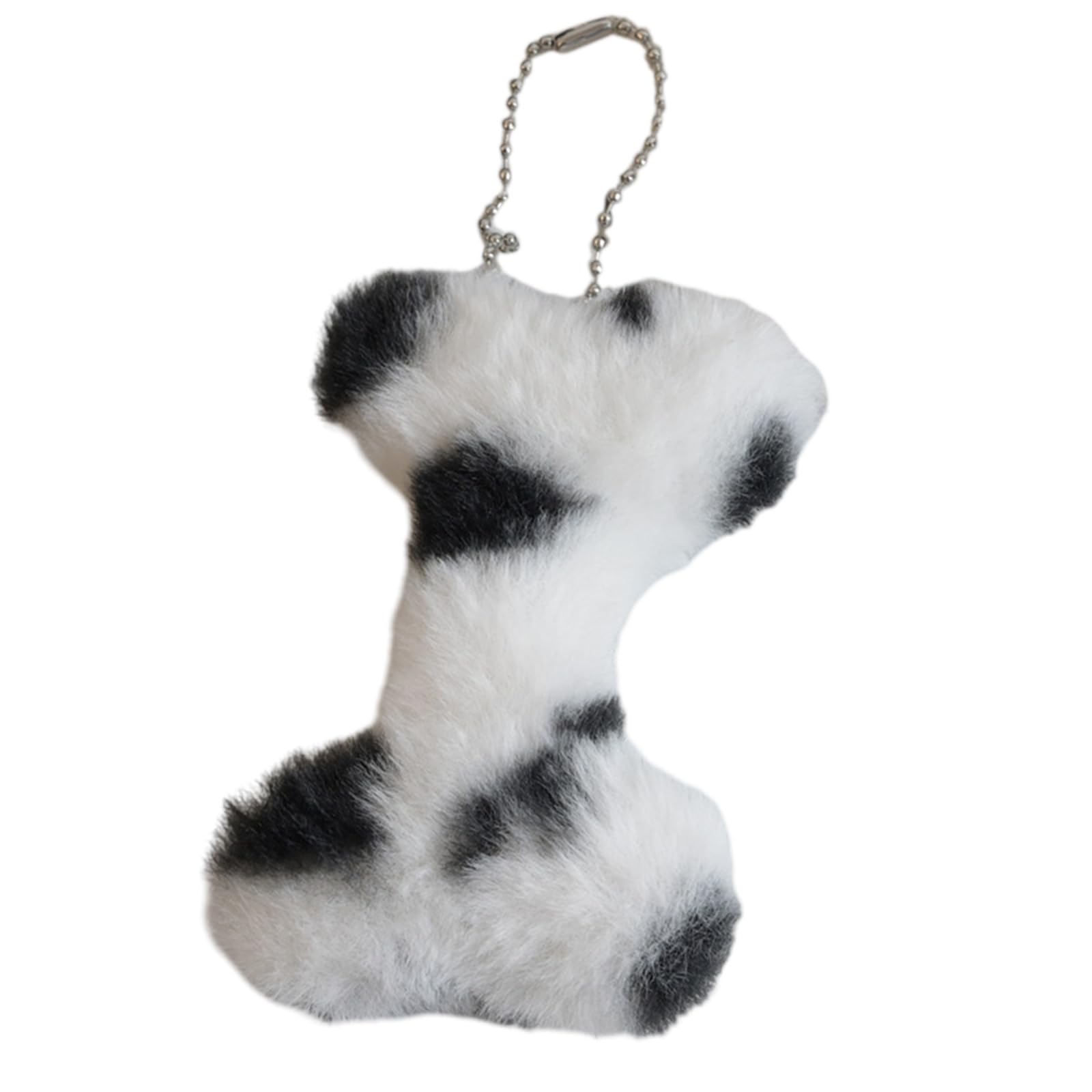 Plush Dog Bone Keyring, Pendant, Car Keyring, Hanging Ornament, Dalmatian, Mobile Phone Pendant for Handbags, Purses, Bags, Decoration, Dalmatian Key Chain, a, One Size