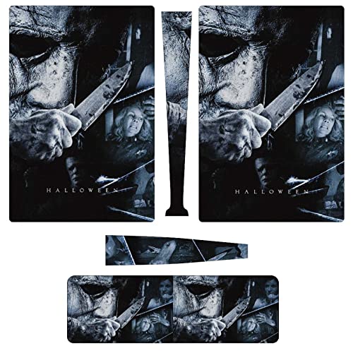 PS5 Stickers PS5 Controller Skin Halloween Michael Myers Ps5 Skin Ps5 Accessories (Digital edition)