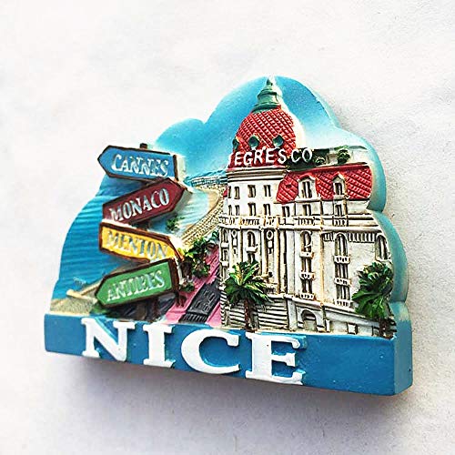 Imán 3D para Nevera con Diseño de Francia Nice miniatura 2