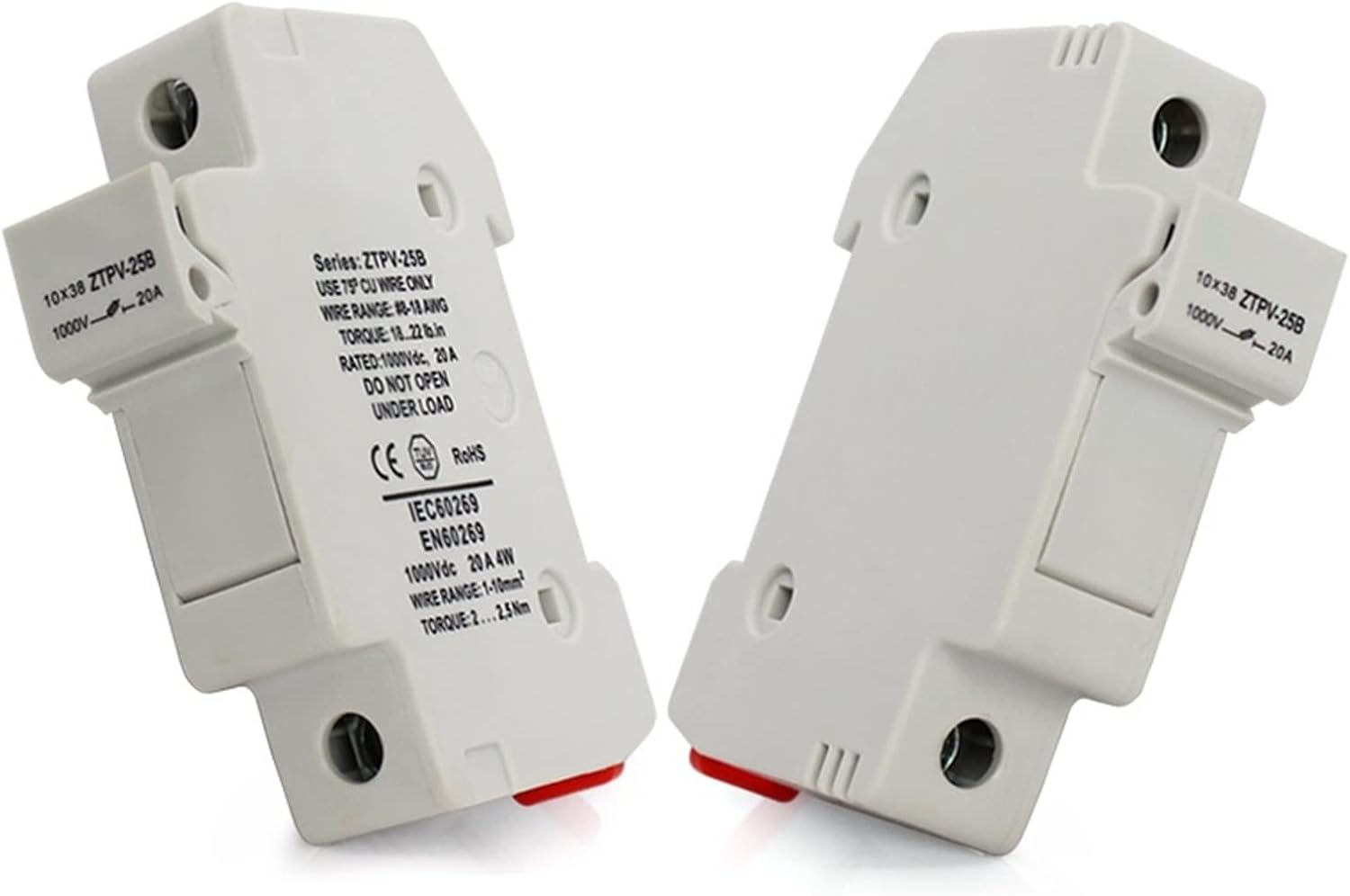 5 コソーラー-solar PV ヒューズホルダーヒューズリンク PV フューズカヨウ 1000V DC ウォータープルーフコウヒンシツ