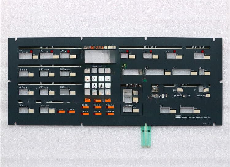 1pcs new Keyboard film of injection molding machine NC-8000F