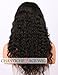 Chantiche 360 Lace Wig with Baby Hair, 360 Lace Frontal Wig Pre Plucked Brazilian Curly Human Hair Wigs for Black Women Natural Brown 20inches