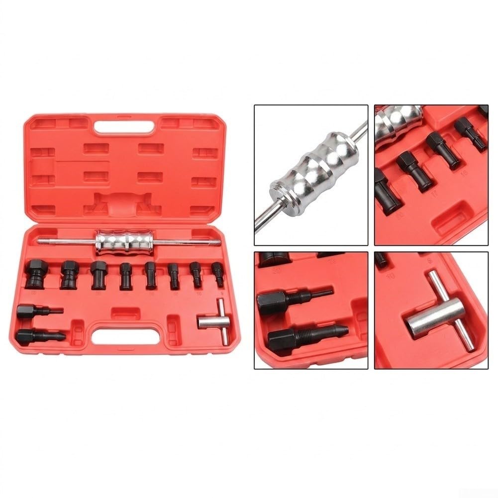 Lot de 12 extracteurs de roulement pour trou borgne 8-32 mm